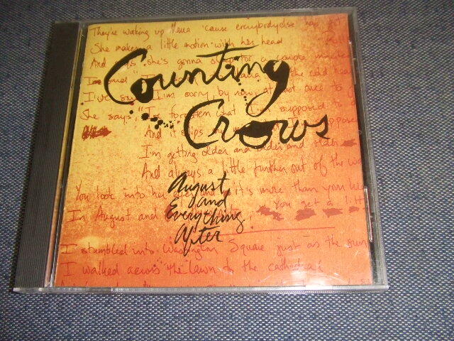 CD★カウンティング・クロウズCounting Crows ? August And Everything After ★8枚まで送料160円 カ拍卖