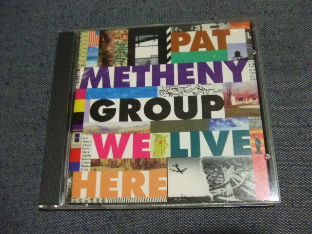 215★音質処理CD★We Live Here/パット・メセニー PAT METHENY GROUP 輸入盤★8枚まで送料160円★改善度、多分世界一 洋ハ拍卖