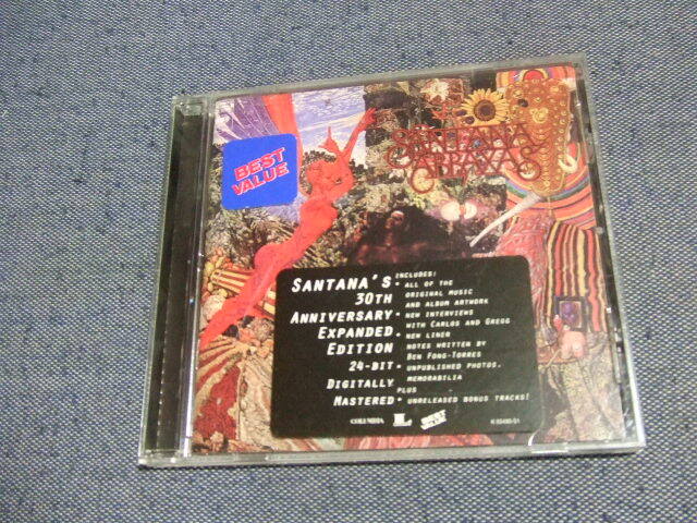 215★音質処理CD★輸入盤・サンタナ/天の守護神《リマスター》SANTANA/ABRAXAS 1998年★8枚まで送料160円★改善度、多分世界一拍卖