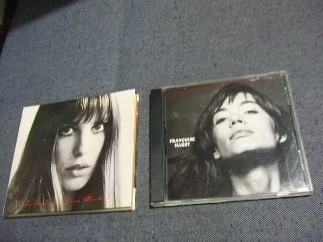 シャンソン関連2CD★フランソワーズ・アルディ、ジェーン・バーキン★★8枚まで送料160円 洋フ拍卖