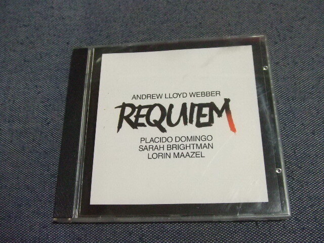 CD★ウェーバー:レクイエム/ドミンゴ サラブライトマン マゼール 輸入盤★8枚まで送料160 洋ウ拍卖