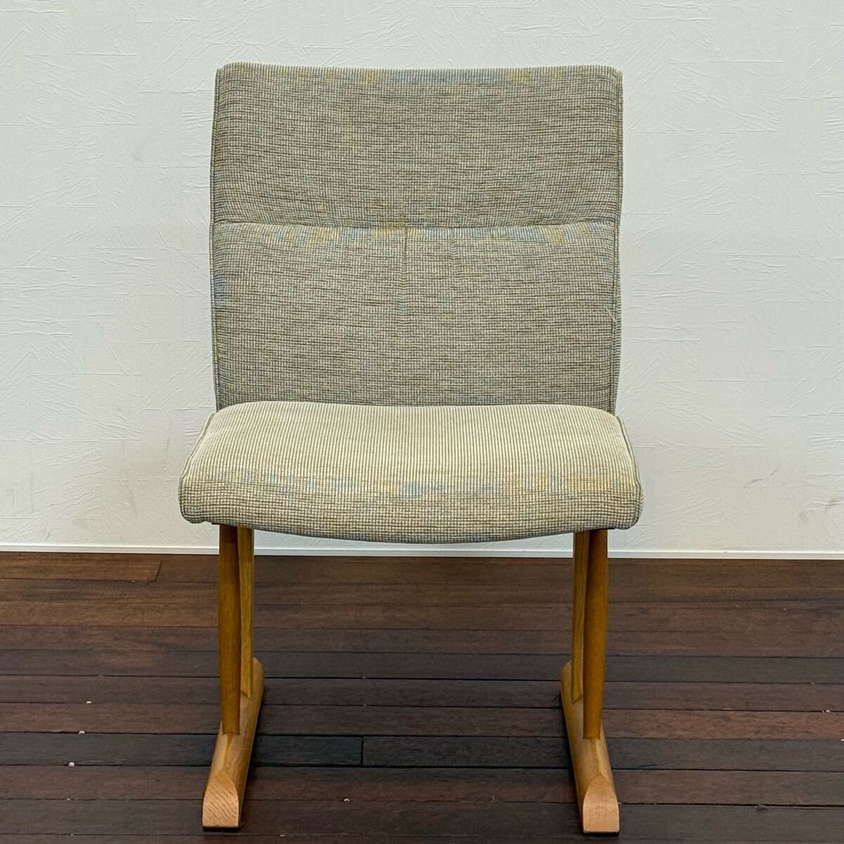 H19K55b 飛騨産業 キツツキ KAYA カヤ ダイニングチェア アームレスチェア 食卓イス 食卓椅子 オーク材 ナチュラル 北欧 穂高拍卖