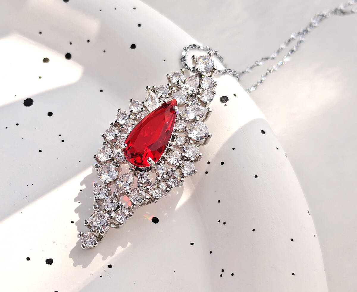 N250764◆Bigstone◆【高品質な宝石】魅力な光沢*ファッション感アップ*欧米大人気なネックレス拍卖