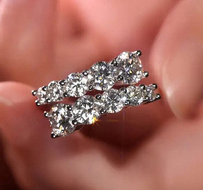 N2504171◆Bigstone◆【魅力的なデザイン】ファッションな光沢*欧米大人気*高品質なリング*フリー拍卖