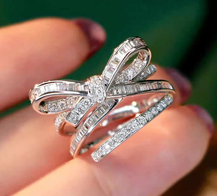 N2504157◆Bigstone◆【ロマンチックな印象】ユニークなデザイン*女王スタイル*ファッション感覚*リング*12/14/16/18号 選び可拍卖