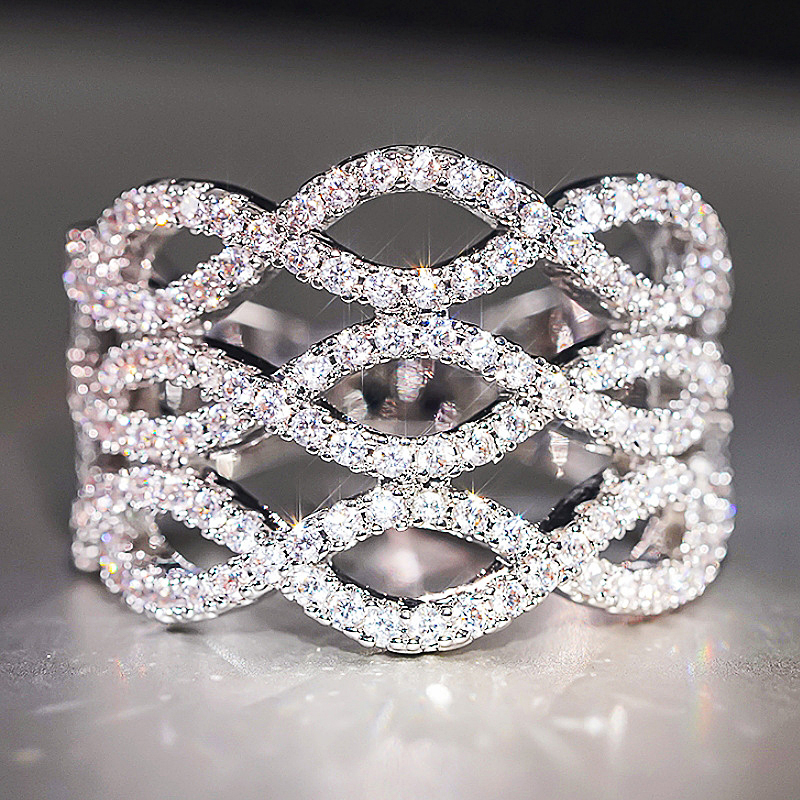 N2504160◆Bigstone◆【華麗な印象】ファッションなデザイン*欧米スタイル*大人気なリング*12/14/16/18号 選び可拍卖