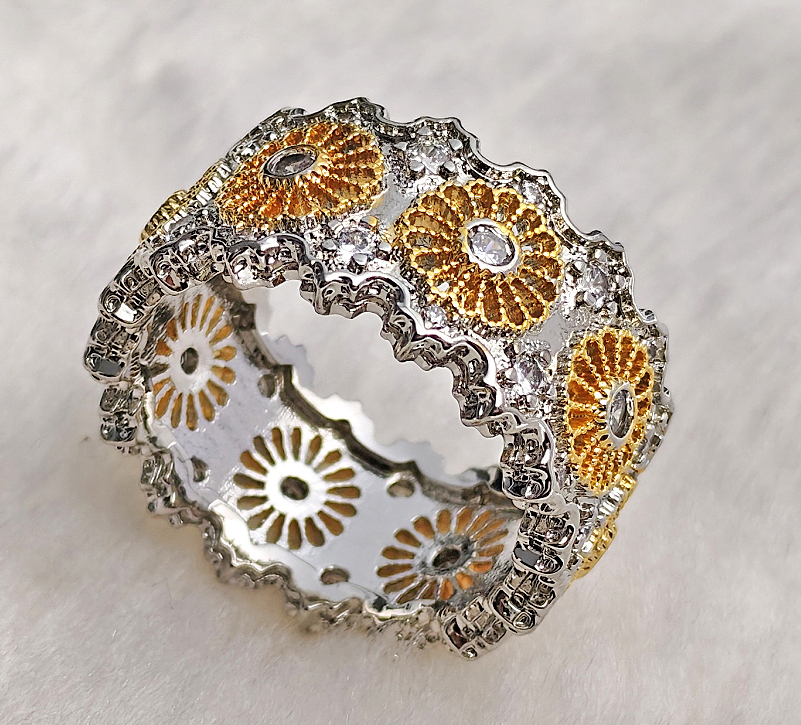 N2504149◆Bigstone◆【田園気質】ファッション印象*豪華なリング*12/14/16/18号 選び可拍卖