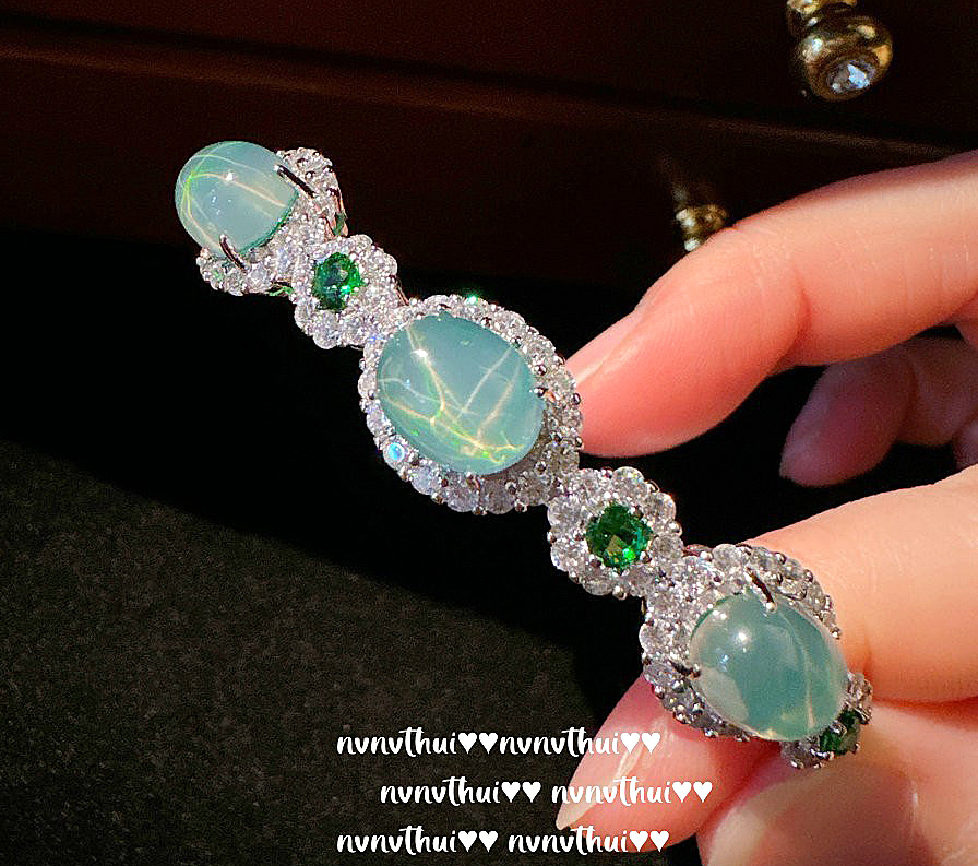 N250729◆Bigstone◆限定品【ロマンチックのデザイン】プリンセスの印象*素敵なブレスレット拍卖