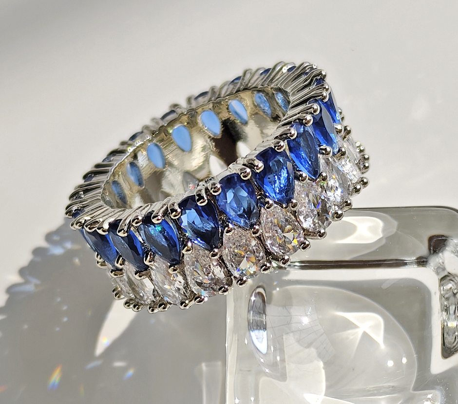 N250801◆Bigstone◆【魅力的なデザイン】*魅力的な光沢*優雅な印象*大人気なリング*15号拍卖