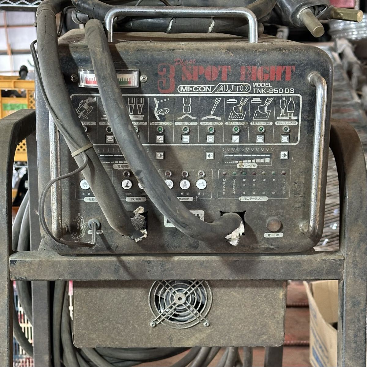 EIWA SPOTFIGHT スポット溶接機 MI-CON/AUTO TNK-950 D3 産業機械 三相200V拍卖