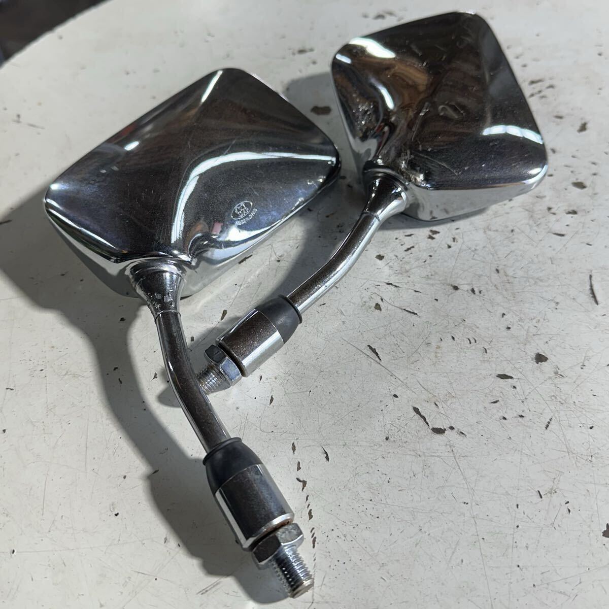 HONDA/ホンダ MC10 GB250 クラブマン 純正 ミラー 左右 メッキ 拍卖