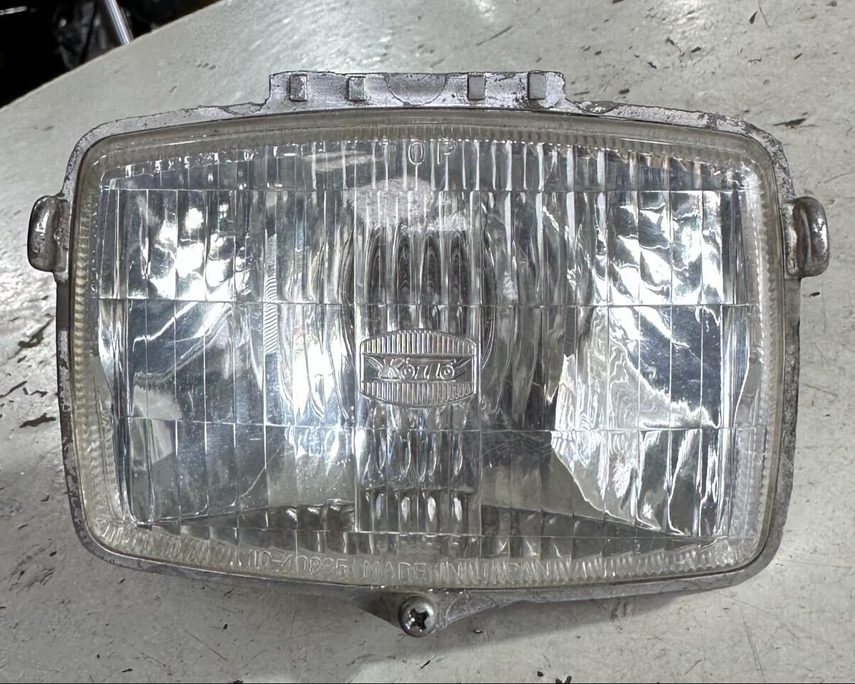 KAWASAKI/カワサキ DX125A-0003.. KDX125SR 純正 ヘッドライト KOITO 割れ無し拍卖