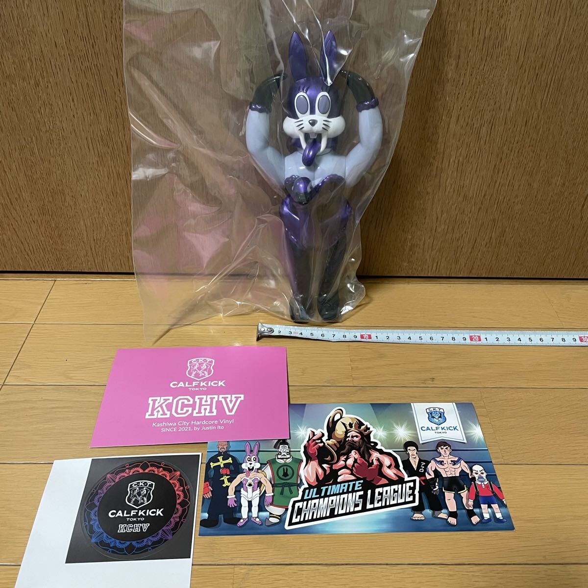 31個 限定 CALFKICKTOKYO カーフキック東京 8期 エトワールバニー パープル 紫 Etoile Bunny PURPLE ソフビ sofvi sofubi フィギュア 新品拍卖