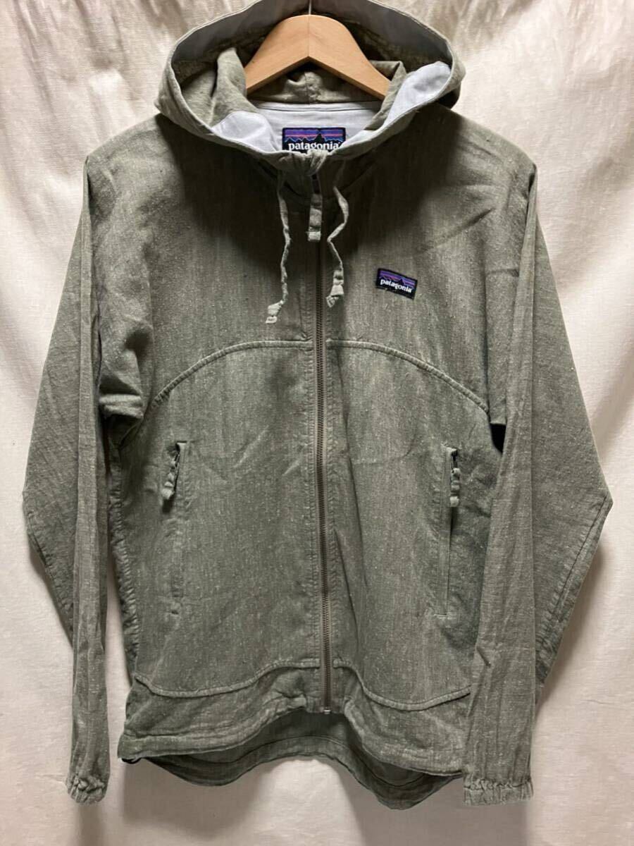 美品 patagonia ヘンプ ジップ フーディ XS パーカー SP14 廃番希少品 surf HEMP ジャケット オリーブ BKAT フーディー ビーチキャンプ 420拍卖