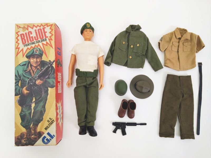 ビッグジョー FIGHTING SOLDIER BIG JOE US MILITARY GI アクションフィギュア(全高約29cm)拍卖