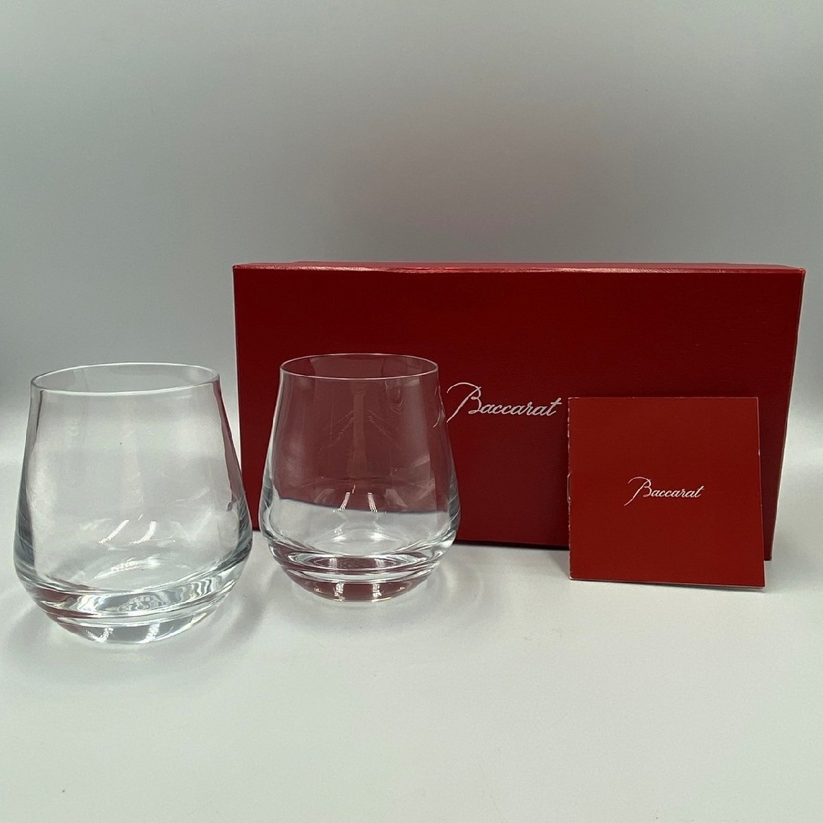 【未使用・保管品】Baccarat バカラ シャトーバカラ タンブラー ペアグラス 食器 キッチン用品 テーブルウエア拍卖