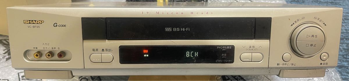 SHARP シャープ ビデオカセットレコーダー VC-BF95 拍卖