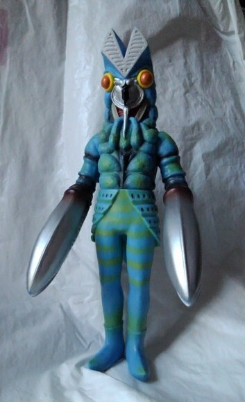 宇宙忍者 バルタン星人 ウルトラ怪獣シリーズ ソフビ フィギュア BANDAI 2004 旧シリーズ 新造版 /ウルトラマン怪獣拍卖