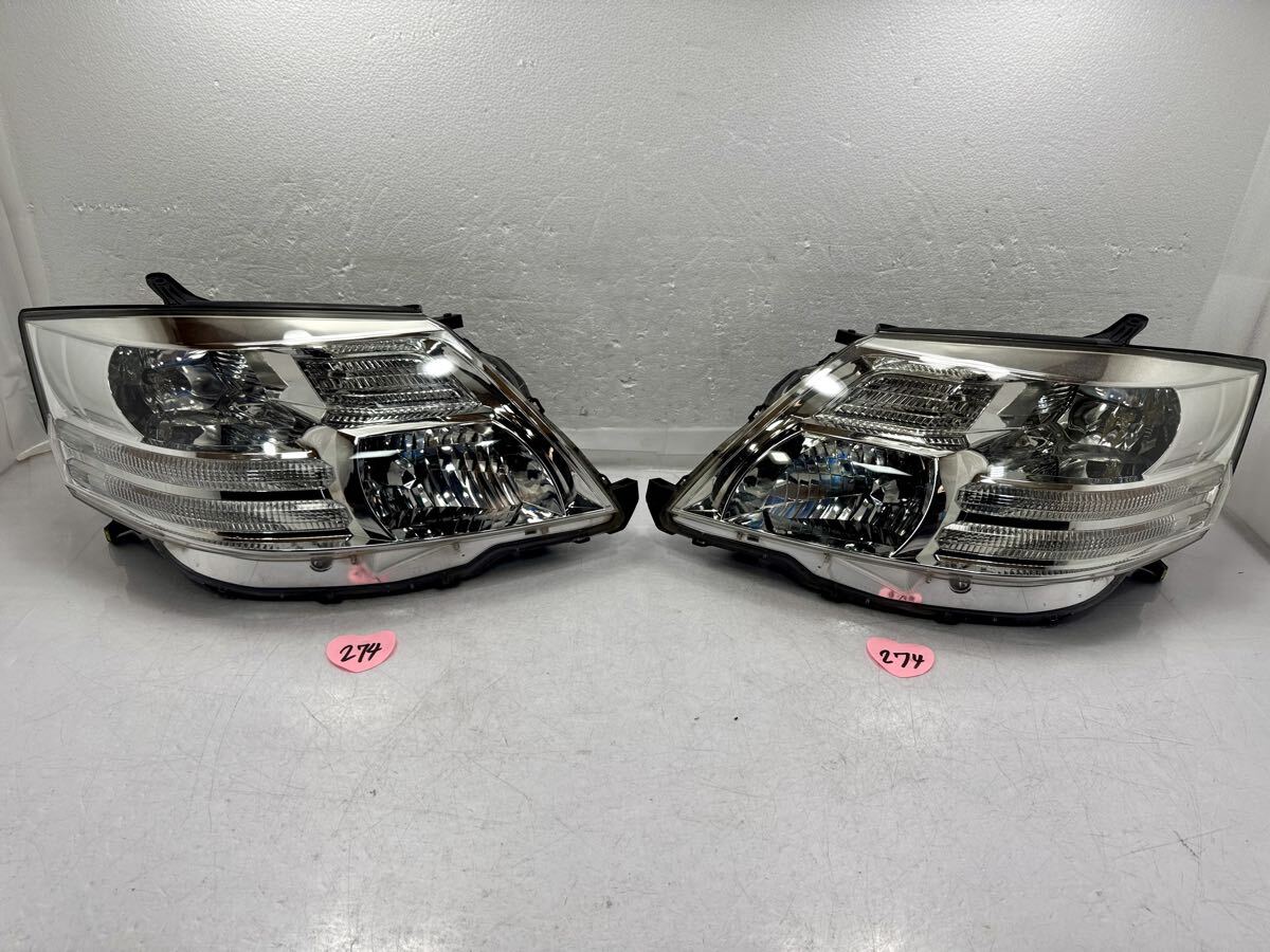 ANH MNH 10/15 アルファード 後期 ヘッドライト左右 HID58-15打刻印 5 バラスト付き(274)拍卖