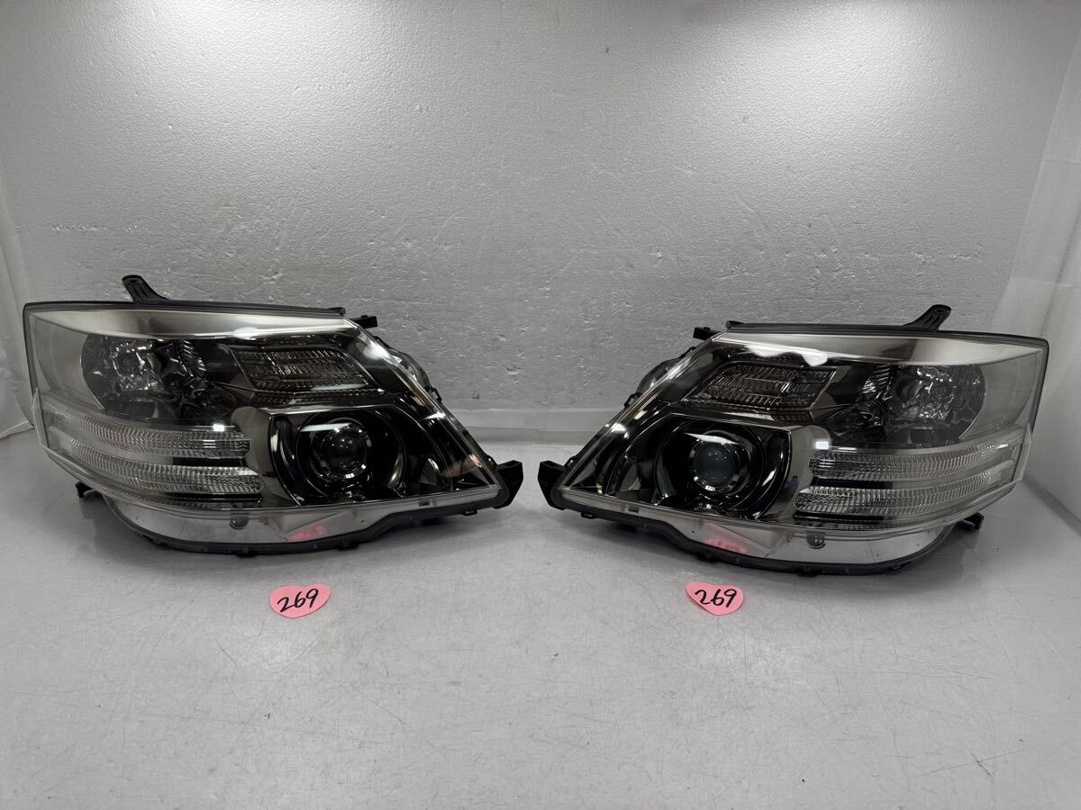 10系 アルファード 後期 ANH10W MNH10W 純正 HID ヘッドライト 左右セット AFS付 ICHIKOH 58-17 打刻 7 HCHR-327 (269)拍卖