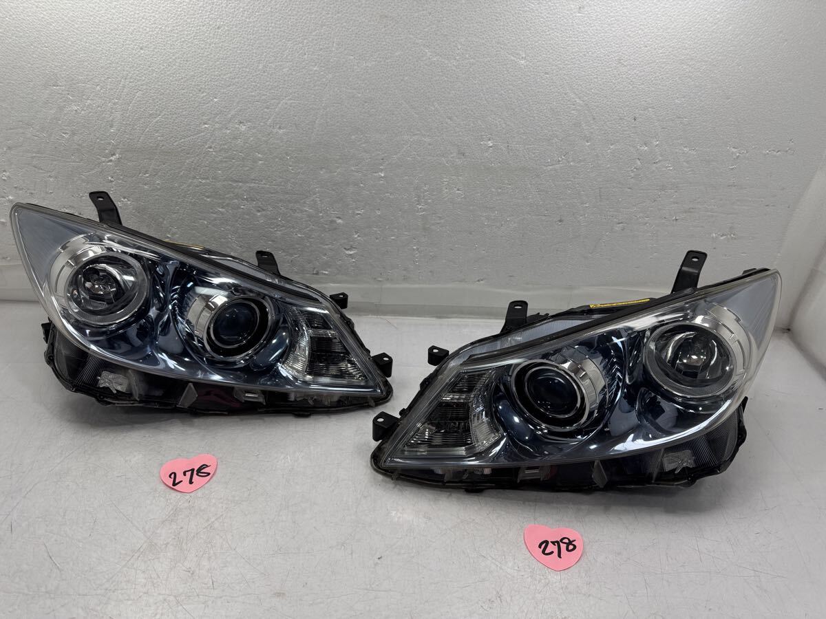 SAI サイ AZK10 前期 純正 HID ヘッドライト 左右セット KOITO75-5 刻印 75 AFS無 バラスト 動作OK (276)拍卖