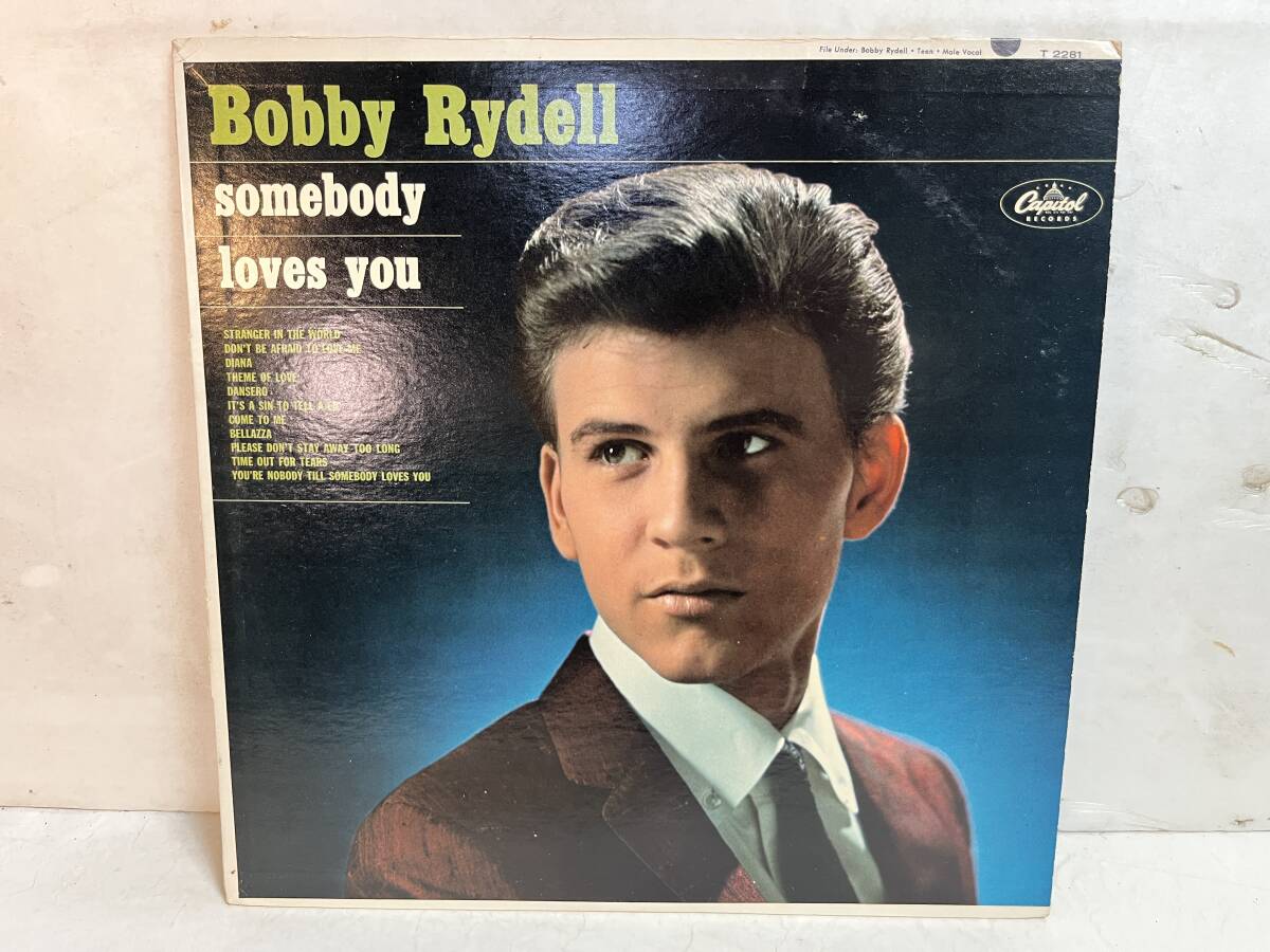 50908S US盤 12inch LP★BOBBY RYDELL/SOMEBODY LOVES YOU★T 2281拍卖