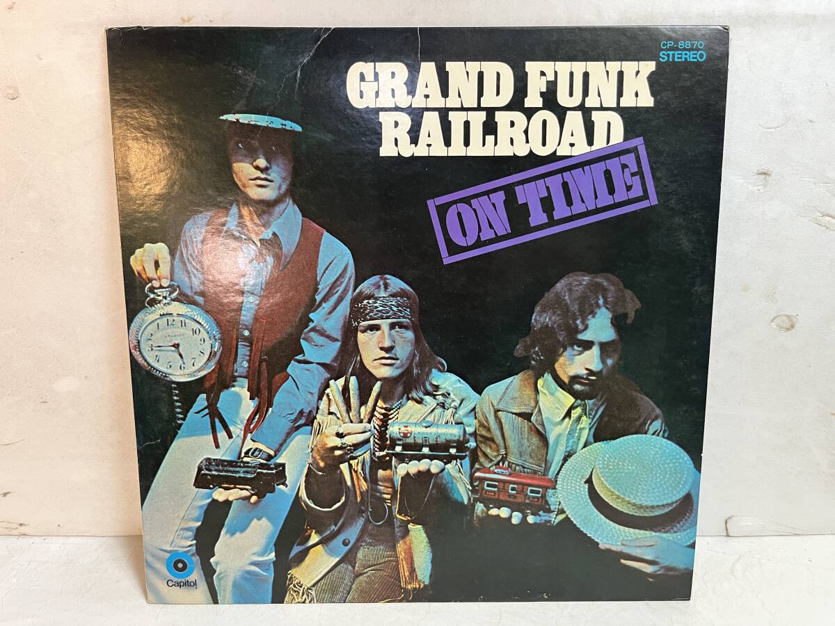 50914S 12inch LP★グランド・ファンク・レイルロード/THE GRAND FUNK RAILROAD/ON TIME★CP-8870拍卖
