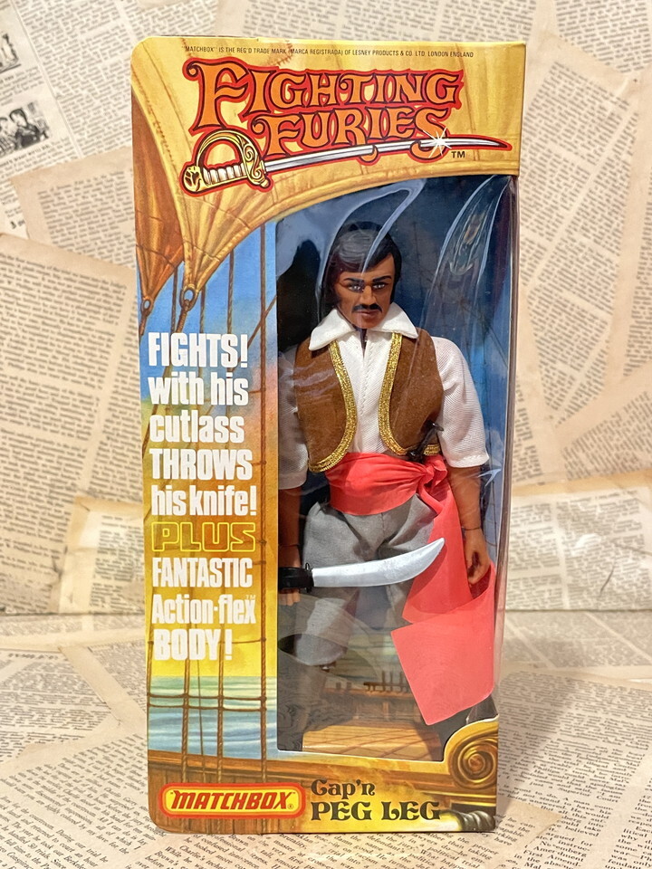 ☆1970年代/海賊/ファイティングフューリーズ/フィギュア/即決ビンテージ/Fighting Furies/Action Figure(Cap'n Peg Leg) 検mego拍卖