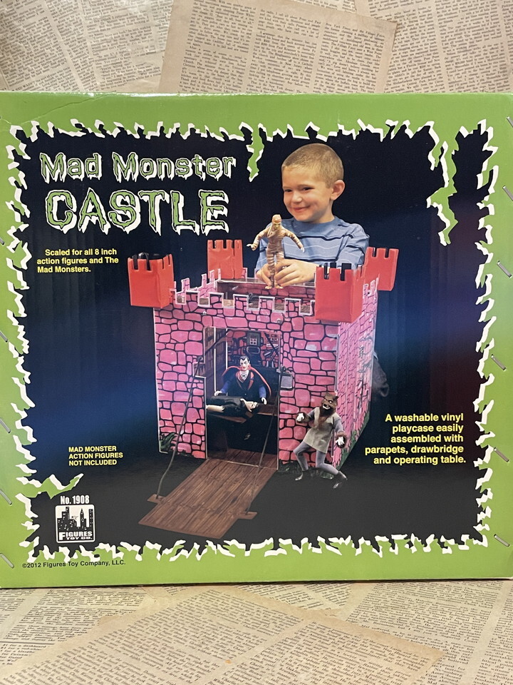 ☆2012/Mad Monster/プレイセット/即決モンスター/フランケン/ドラキュラ/検mego/Mad Monster Series/Mad Monster Castle(2012/MIB)拍卖
