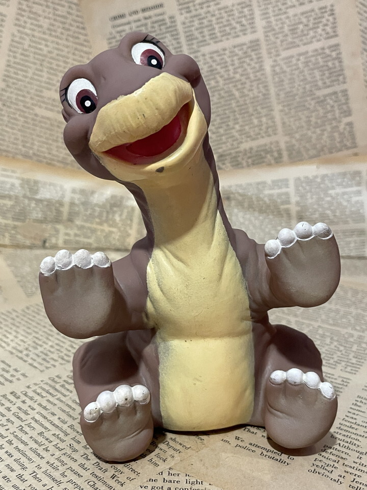 ☆1980年代/リトルフットの大冒険/ハンドパペット/恐竜/ソフビ/即決ビンテージUSA/The Land Before Time/Hand Puppet(80s) CT-260拍卖