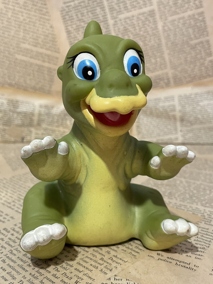 ☆1980年代/リトルフットの大冒険/ハンドパペット/恐竜/ソフビ/即決ビンテージUSA/The Land Before Time/Hand Puppet(80s) CT-261拍卖