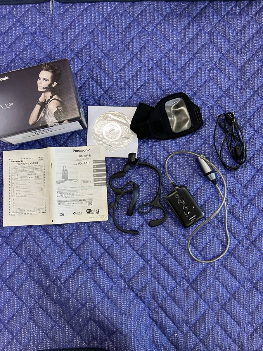 Panasonic ウェアラブルカメラ HX-A100‐K拍卖