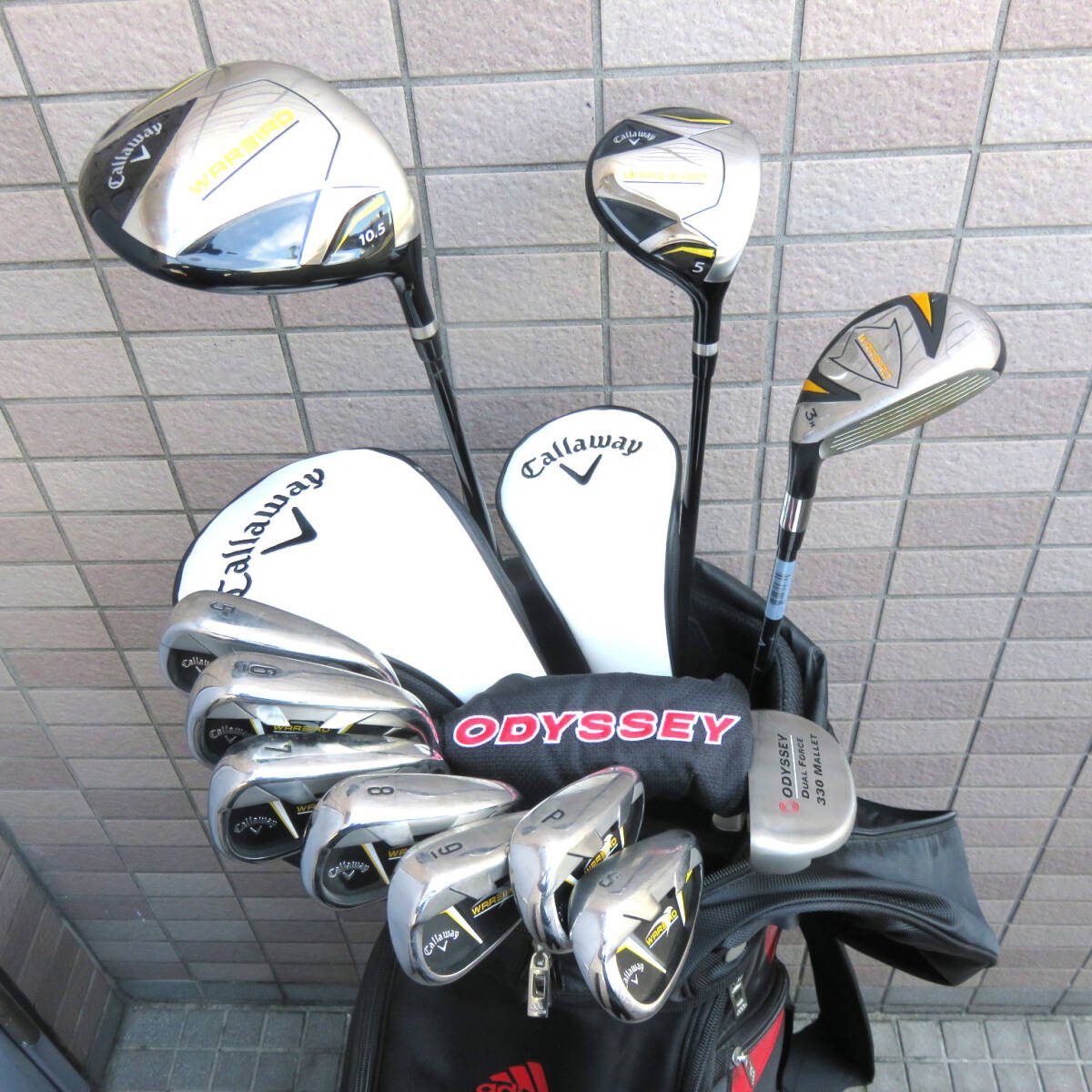 送料無料 ゴルフセット キャロウェイ WARBIRD セット キャディバッグ 11本 拍卖