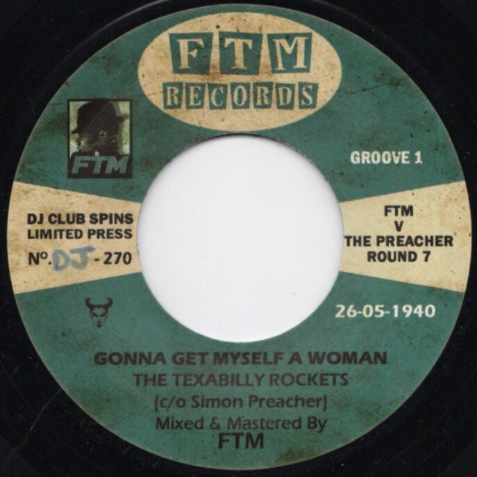 貴重盤 / THE TEXABILLY ROCKETS - GONNA GET MYSELF A WOMAN / CORPORATE IMAGE (FTM ltd 270枚 black 45')/ Killer Boppers / ロカビリー拍卖