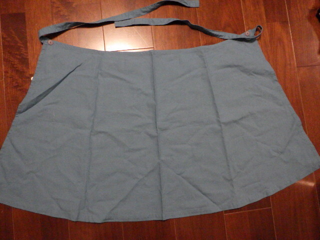 美品 シビラ casa エプロン ブルー系 日本製 (株)サロンジェ拍卖