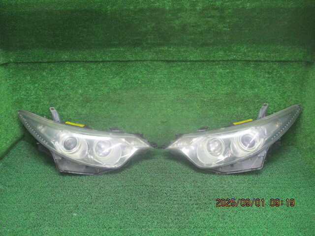 AHR20 トヨタ エスティマハイブリット 平成20年 レンズNO.28-192 ヘッドライト 左右セット 252845拍卖