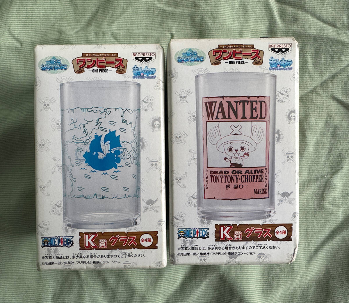 新品未使用★ワンピース タンブラー 2個セット★ガラス コップ拍卖