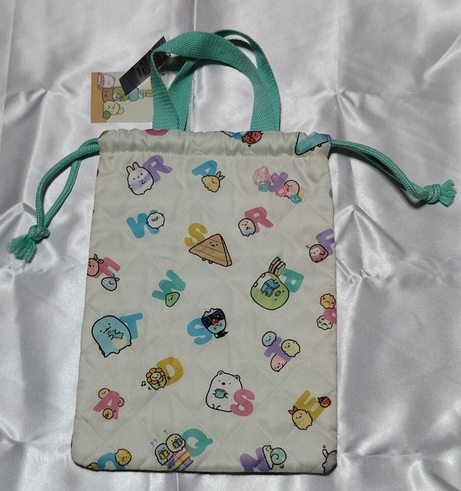 K267 : すみっコぐらし シューズケース 新品未使用拍卖