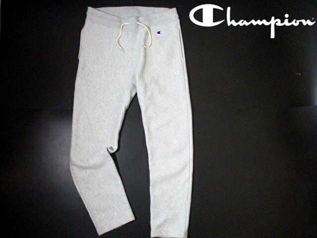 定価20600円■ 即決 チャンピオン リバースウィーブ STORMSHELL 防風 透湿 撥水 肉厚 スウェットパンツ Champion Lサイズ グレー拍卖