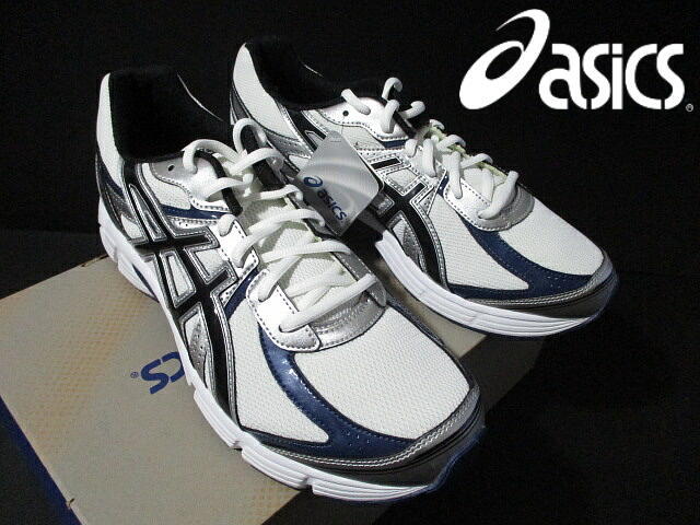 新品 未使用■ 即決! アシックス ランニングシューズ ロードジョグ7 28cm asics ジョギング スニーカー 白拍卖