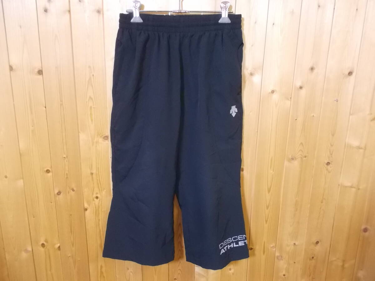 b713◆DESCENTE ショートパンツ◆サイズL ブラック色 DOR-C7795 デサント ハーフパンツ ポリエステル スポーツウエア ゆうパケット発送 7I拍卖