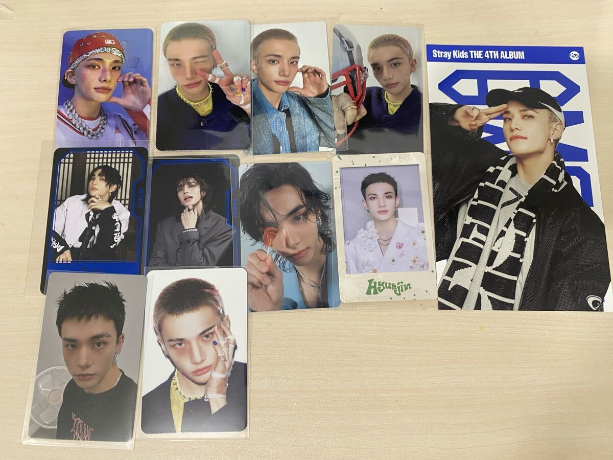 straykids スキズ karma hollow hop トレカ ヒョンジン giant コンパクトver skzoo ver フォトカード hyunjin拍卖
