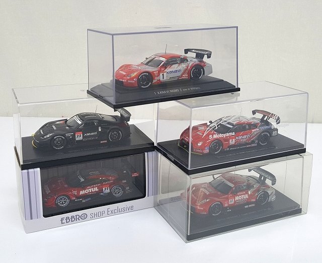 《ジャンク扱い品》EBBRO エブロ 1/43 Nissan 日産 GT ミニカー 5台セット 店頭併売《おもちゃ・80サイズ・福山店》K1624拍卖