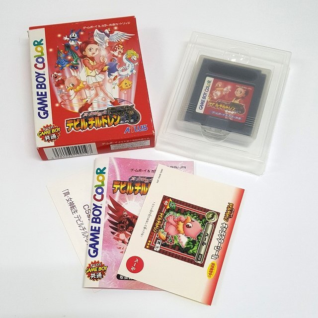 《現状品》真・女神転生 デビルチルドレン 赤の書 GBC 店頭/併売《ゲーム・60サイズ・福山店》K1720拍卖