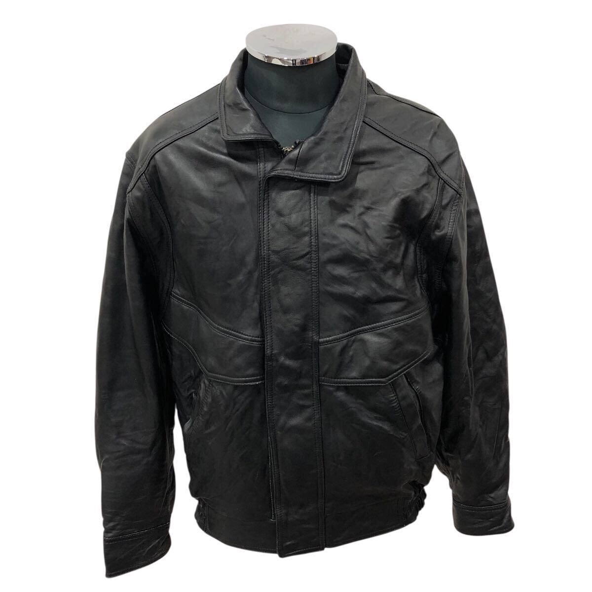 ROBERTO MASSINI ロベルトマッシーニ ライダースジャケット レザージャケット 本革 羊革 メンズ アウター ジャケット size: M■0826KH①拍卖