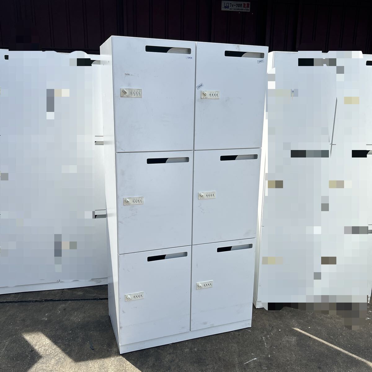 T1934 KOKUYO コクヨ ロッカー 整理 収納 下駄箱 6人用 2列3段 耐荷重3kgf ※ダイヤル錠付き/鍵無し拍卖