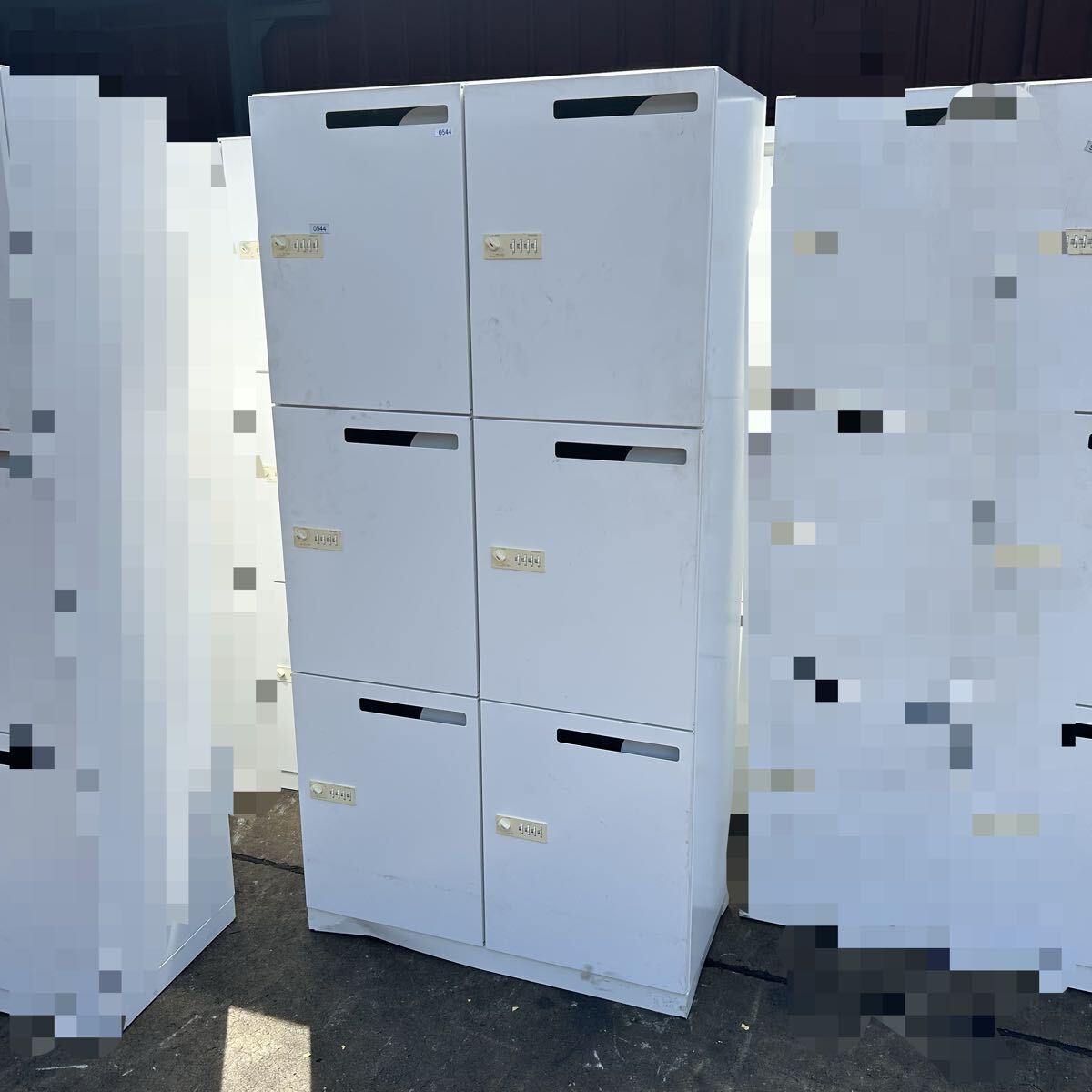 T1938 KOKUYO コクヨ ロッカー 整理 収納 下駄箱 6人用 2列3段 耐荷重3kgf ※ダイヤル錠付き/鍵無し拍卖