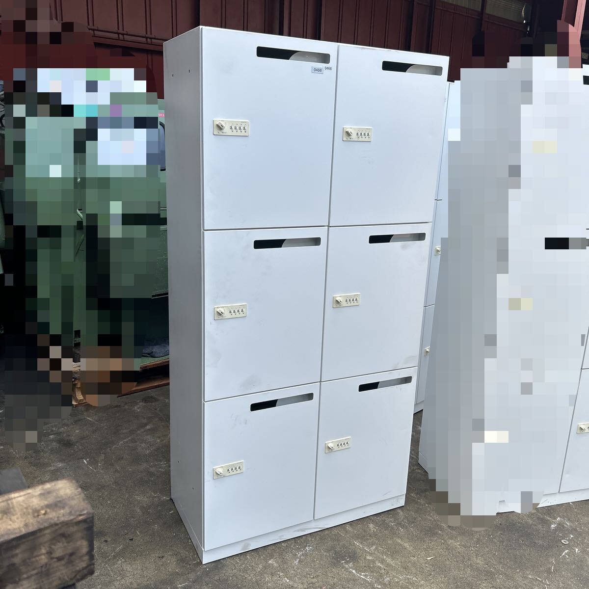 T1945 KOKUYO コクヨ ロッカー 整理 収納 下駄箱 6人用 2列3段 耐荷重3kgf ※ダイヤル錠付き/鍵無し拍卖