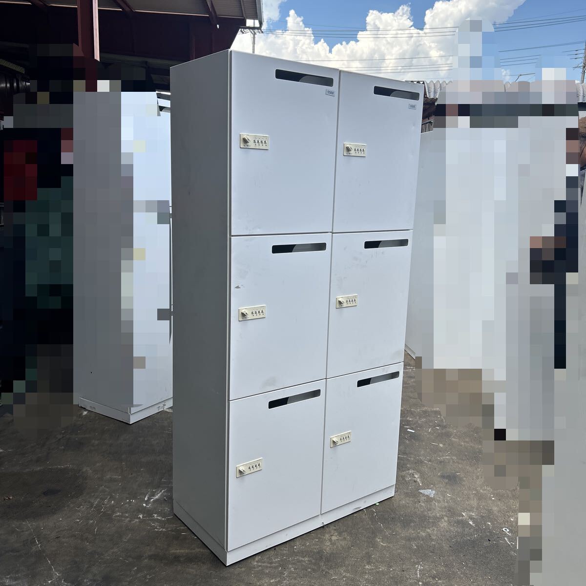 T1946 KOKUYO コクヨ ロッカー 整理 収納 下駄箱 6人用 2列3段 耐荷重3kgf ※ダイヤル錠付き/鍵無し拍卖