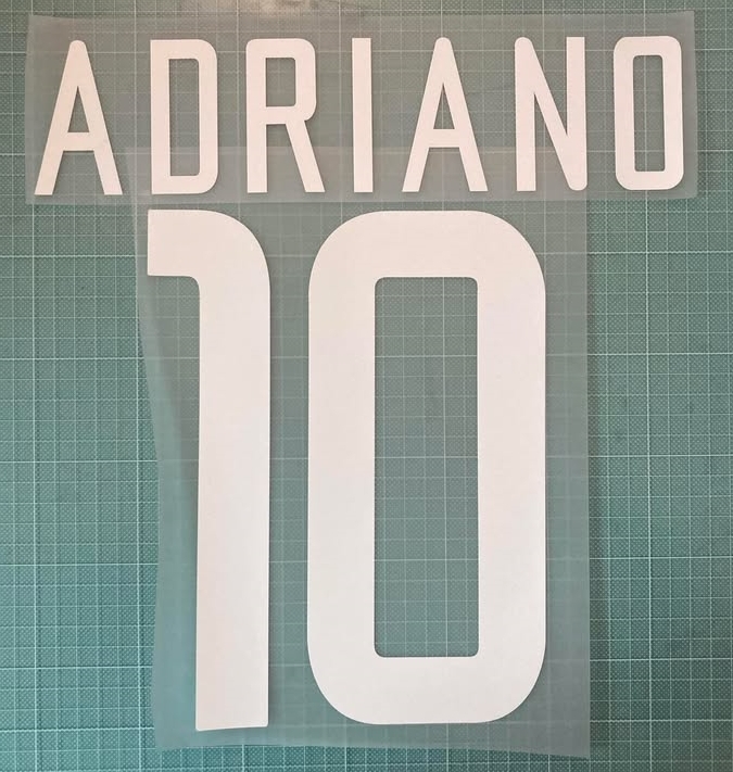 2004-2005 インテル・ミラノ x リベイロ / ADRIANO マーキング セット (H)拍卖